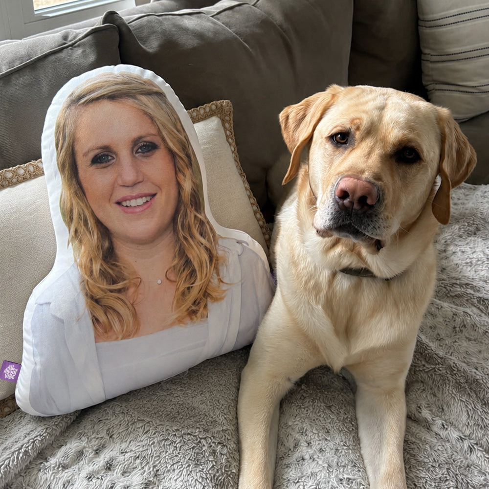 Custom Shaped Human Pillow for Dogs | Personalized Dog Comfort