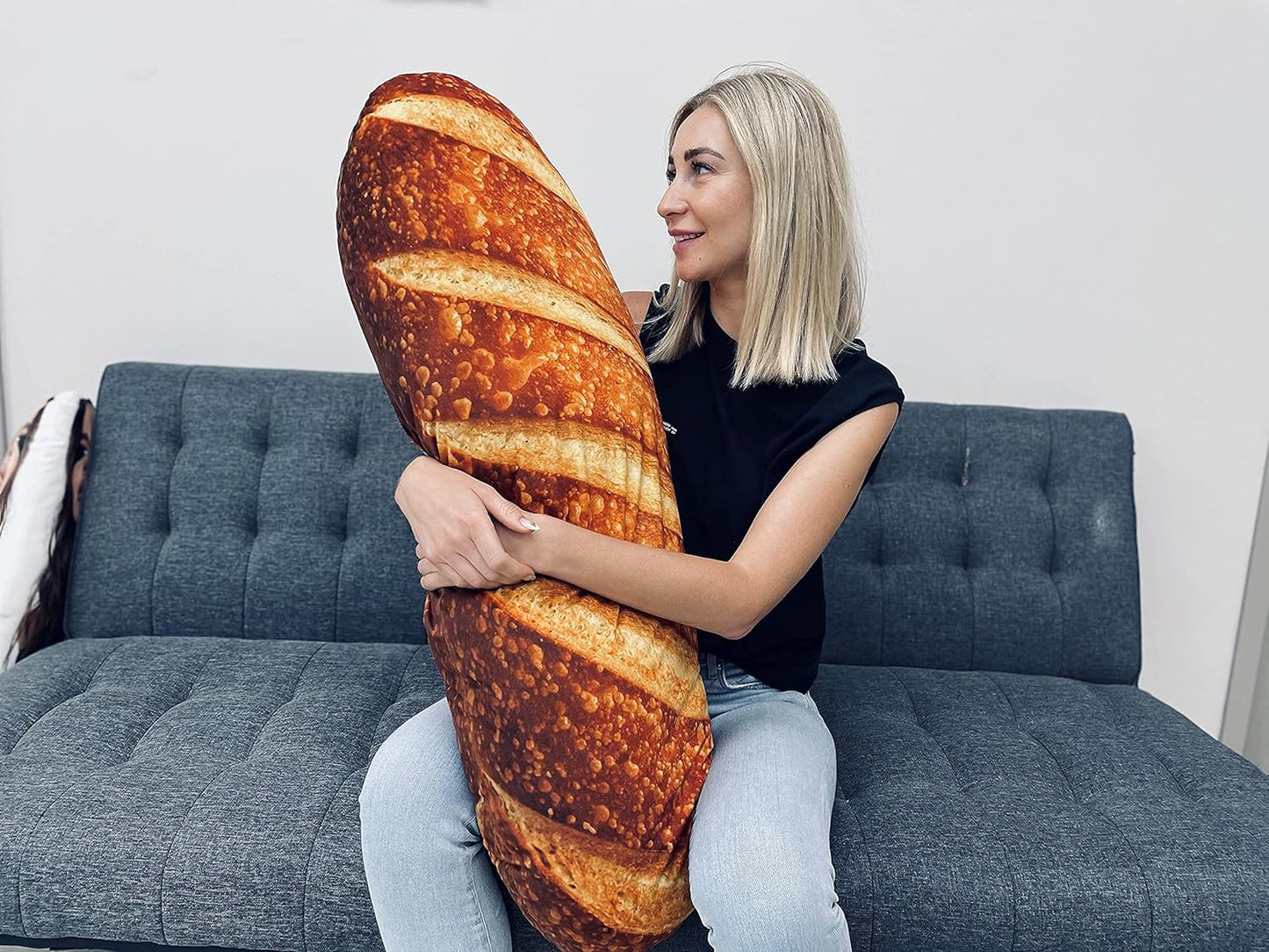 Realistic Bread Loaf Pillow