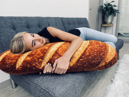 Realistic Bread Loaf Pillow