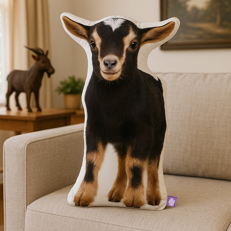 Goat Custom Shaped Pillow
