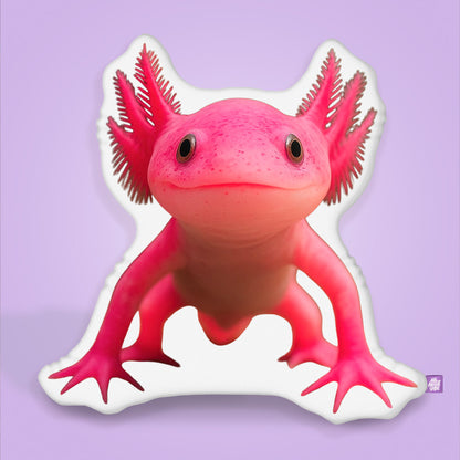 Almohada Personalizada en Forma de Axolotl