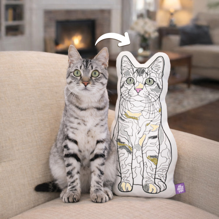 14" Custom Coloring Pillow