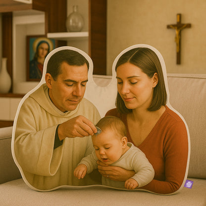 Almohadas cristianas con forma personalizada