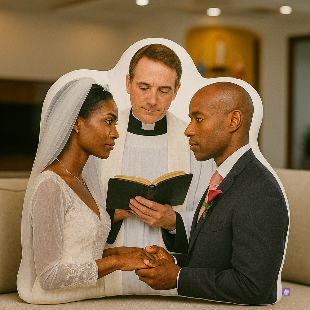 Almohadas cristianas con forma personalizada