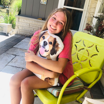 Cocker Spaniel Custom Shaped Pillow