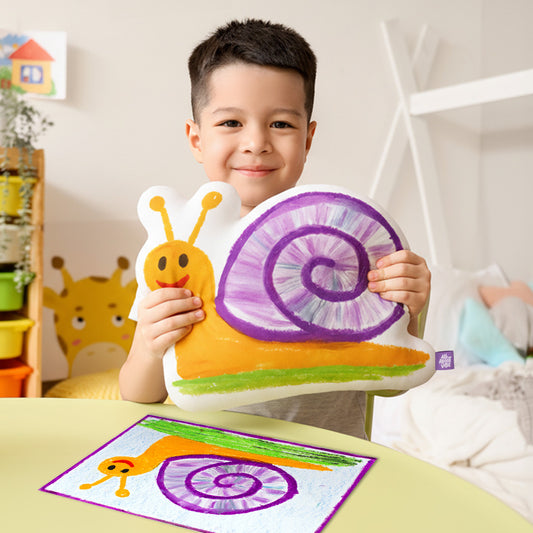 Custom Kids Drawing Pillow