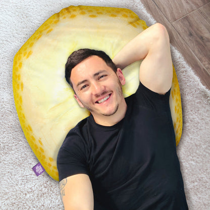 Banana Slice Throw Pillow By All About Vibe