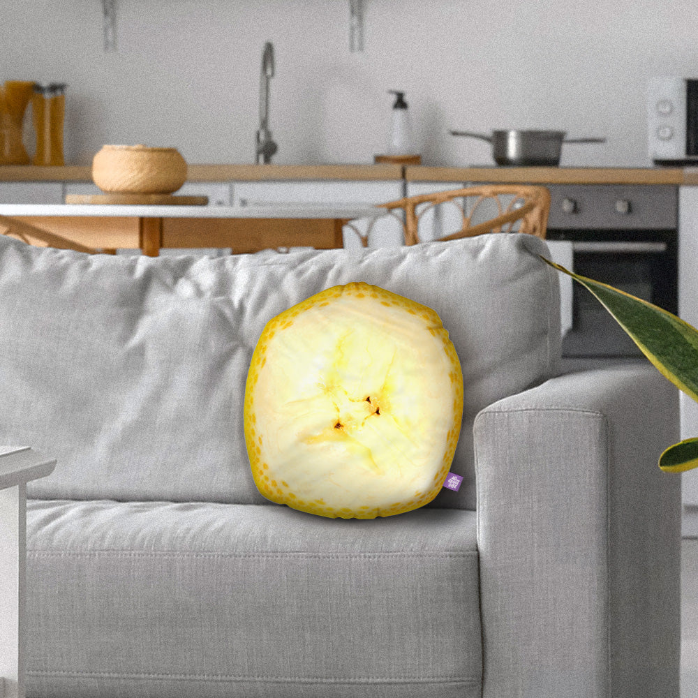 Banana Slice Throw Pillow By All About Vibe