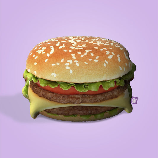 Almohada en Forma de Hamburguesa