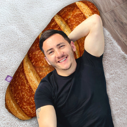 Realistic Bread Loaf Pillow