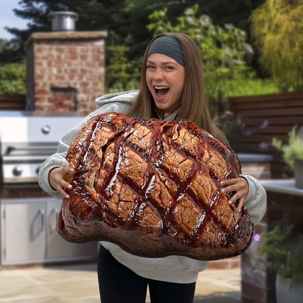 Steak Shaped Pillow