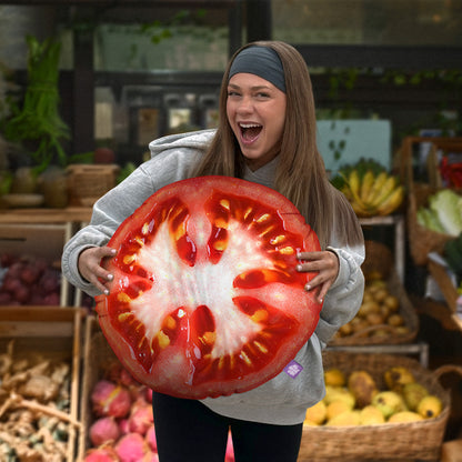 Tomato Throw Pillow By All About Vibe