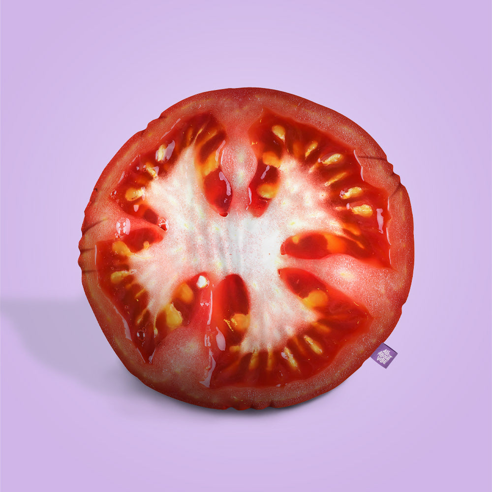 Tomato Throw Pillow By All About Vibe