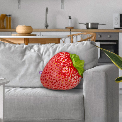 Strawberry Throw Pillow By All About Vibe