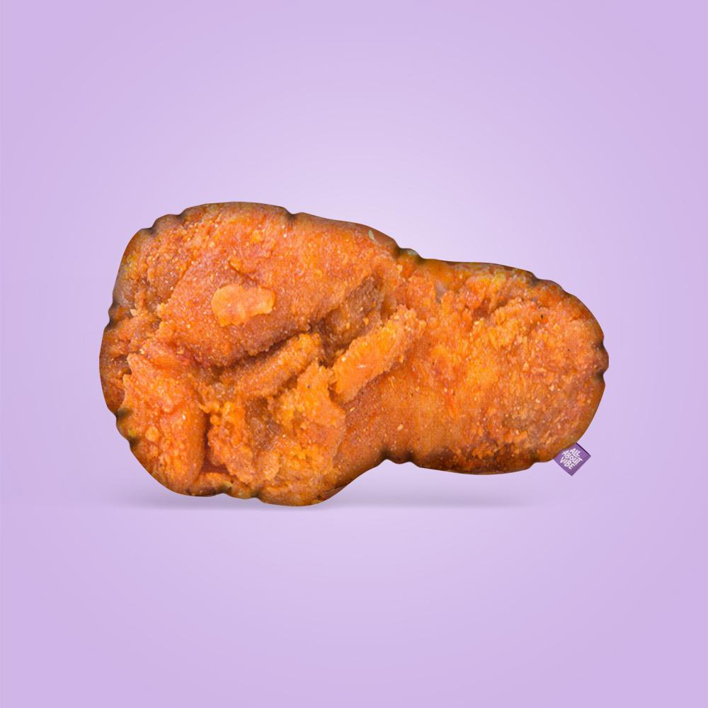 Todo sobre Vibe Chicken Wing Almohada con forma personalizada de ala de pollo, suave y abrazable, de tela de felpa, estampado vibrante y detallado, perfecta para cualquier espacio, lista para regalar, diseño divertido y peculiar.