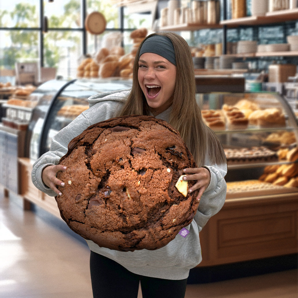 Chocolate Cookie Throw Pillow By All About Vibe