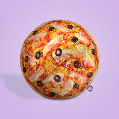 Olive Pizza Throw Pillow By All About Vibe