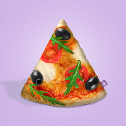 Pizza Slice Throw Pillow By All About Vibe