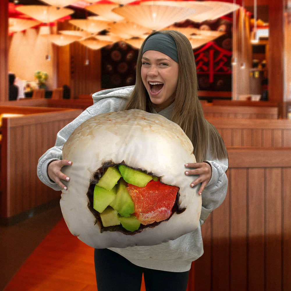 Sushi Throw Pillow By All About Vibe