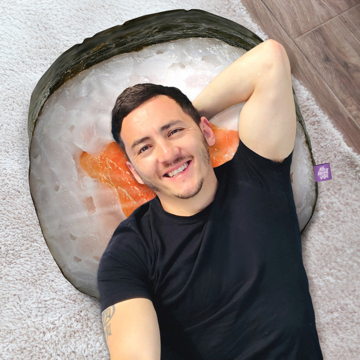 Sushi Throw Pillow By All About Vibe