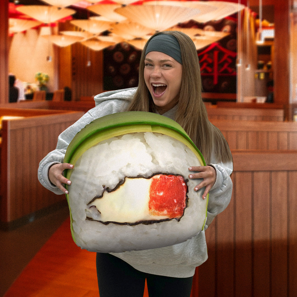 Sushi Throw Pillow By All About Vibe