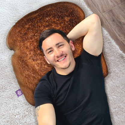 Bread Toast Throw Pillow By All About Vibe