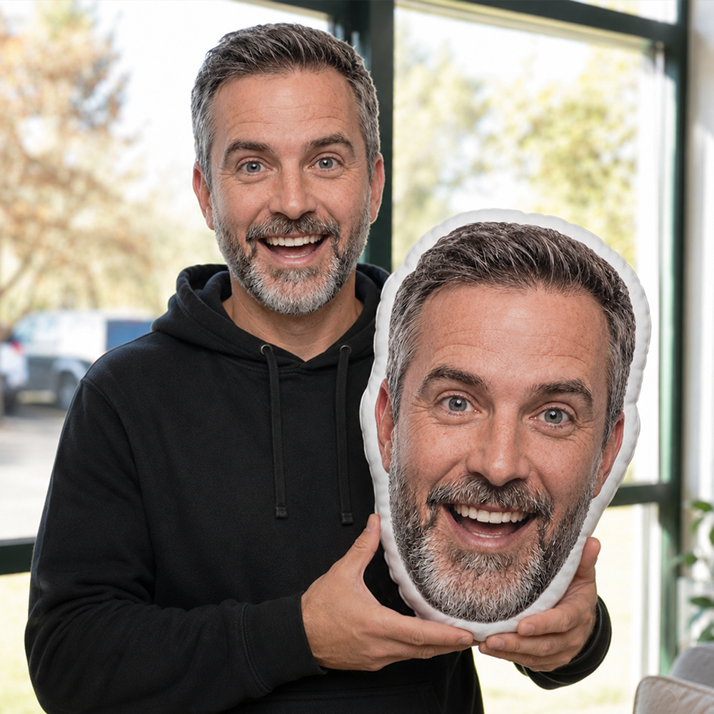 Die-cut to the exact shape of the face