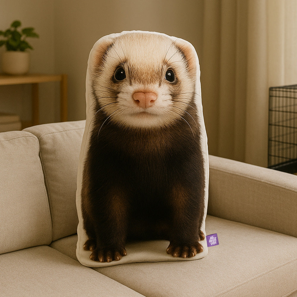 Almohada Personalizada en Forma de Hurón