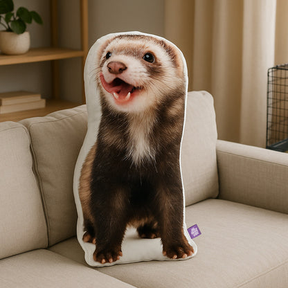 Almohada Personalizada en Forma de Hurón