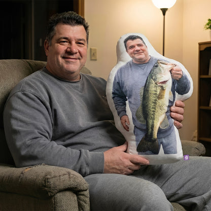Custom Trophy Fish Pillow
