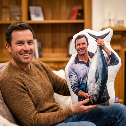 Custom Trophy Fish Pillow