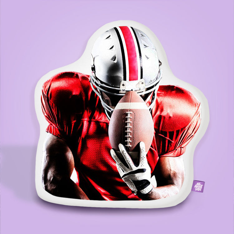Custom Shaped Football Pillow