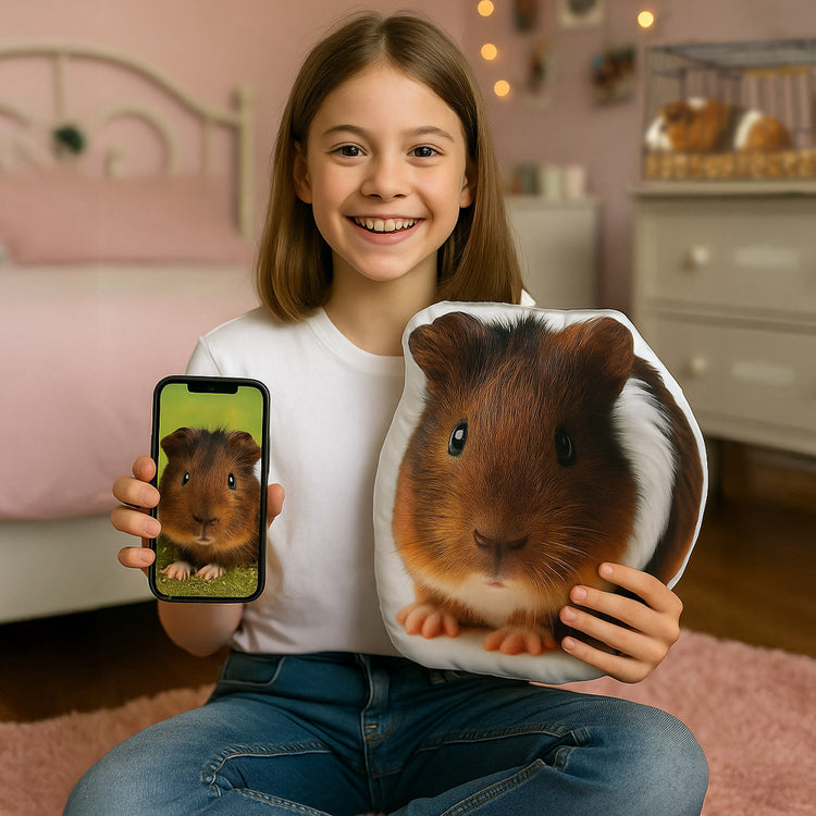 Almohada Personalizada en Forma de Cobaya