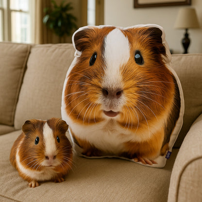 Guinea Pig Custom Shaped Pillow