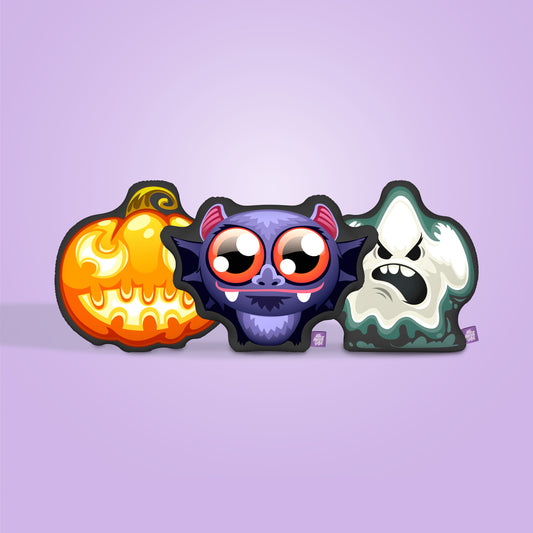 16" Small Size Halloween Decoration 3pcs Pillow Set