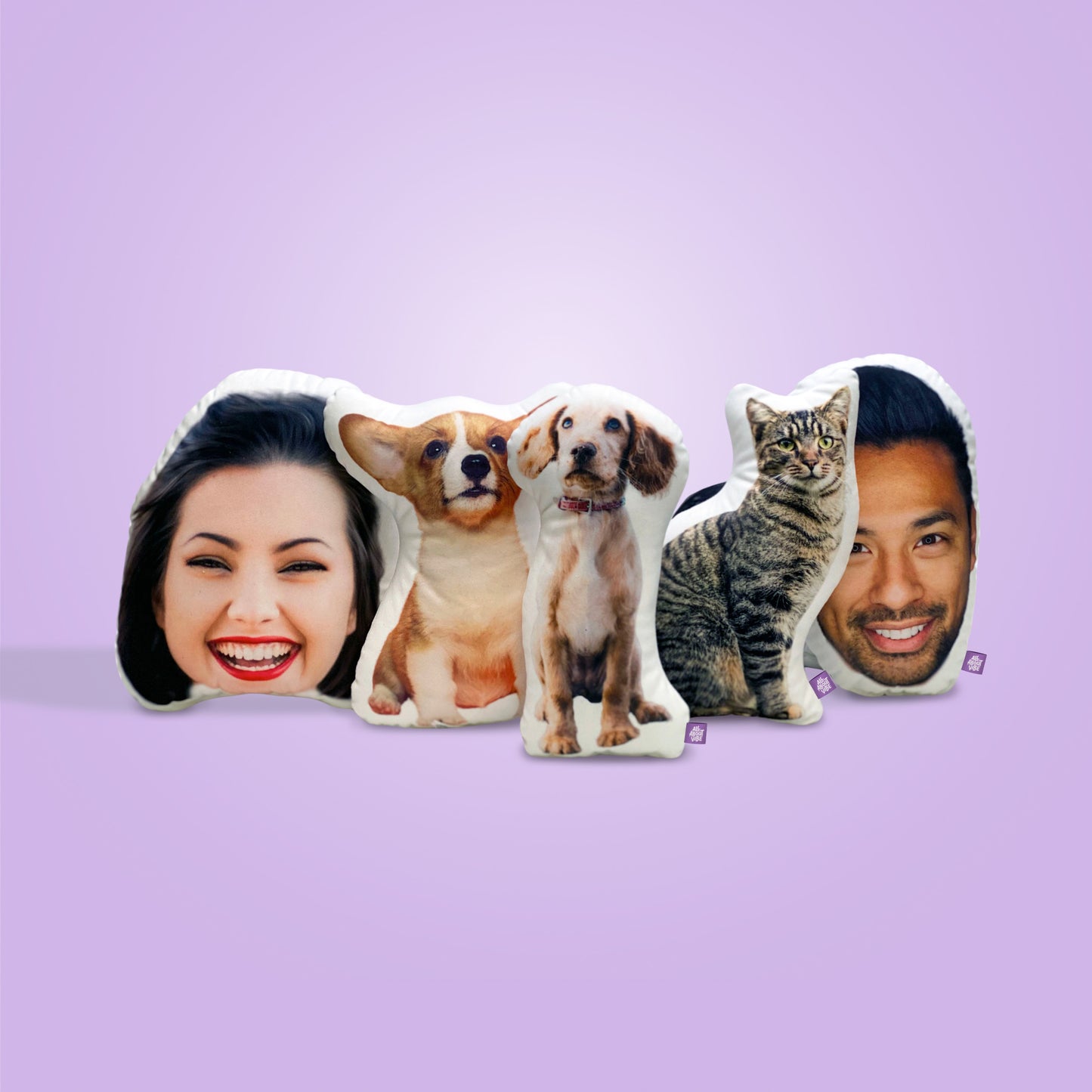 Custom Mini 10" Shaped Pillow Promo