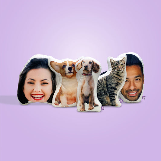 Custom Mini 10" Shaped Pillow Promo