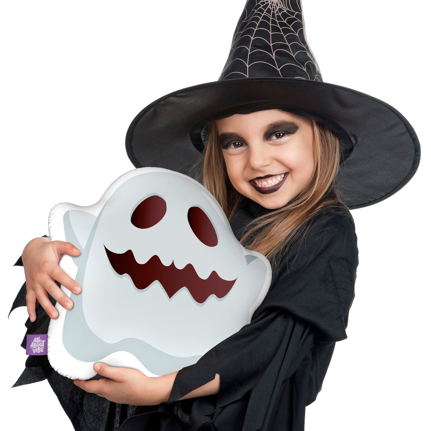 16" Small Size Halloween Ghost Pillow