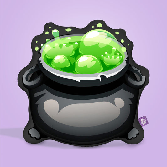 16" Small Size Halloween Bubbling Cauldron Pillow