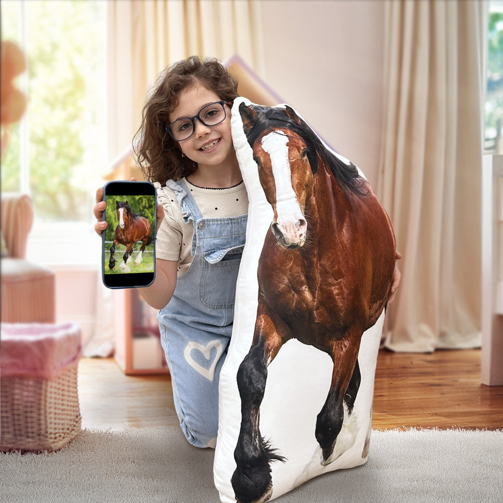All About Vibe Horse Shaped Pillow - Thumbnail 3
