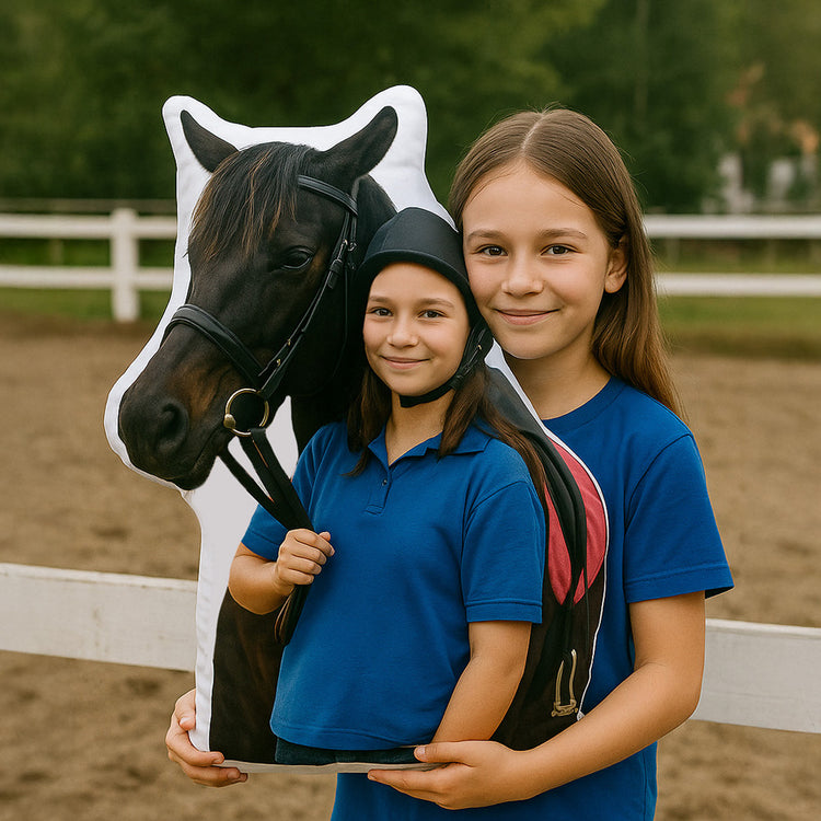 Almohada Personalizada en Forma de Caballo