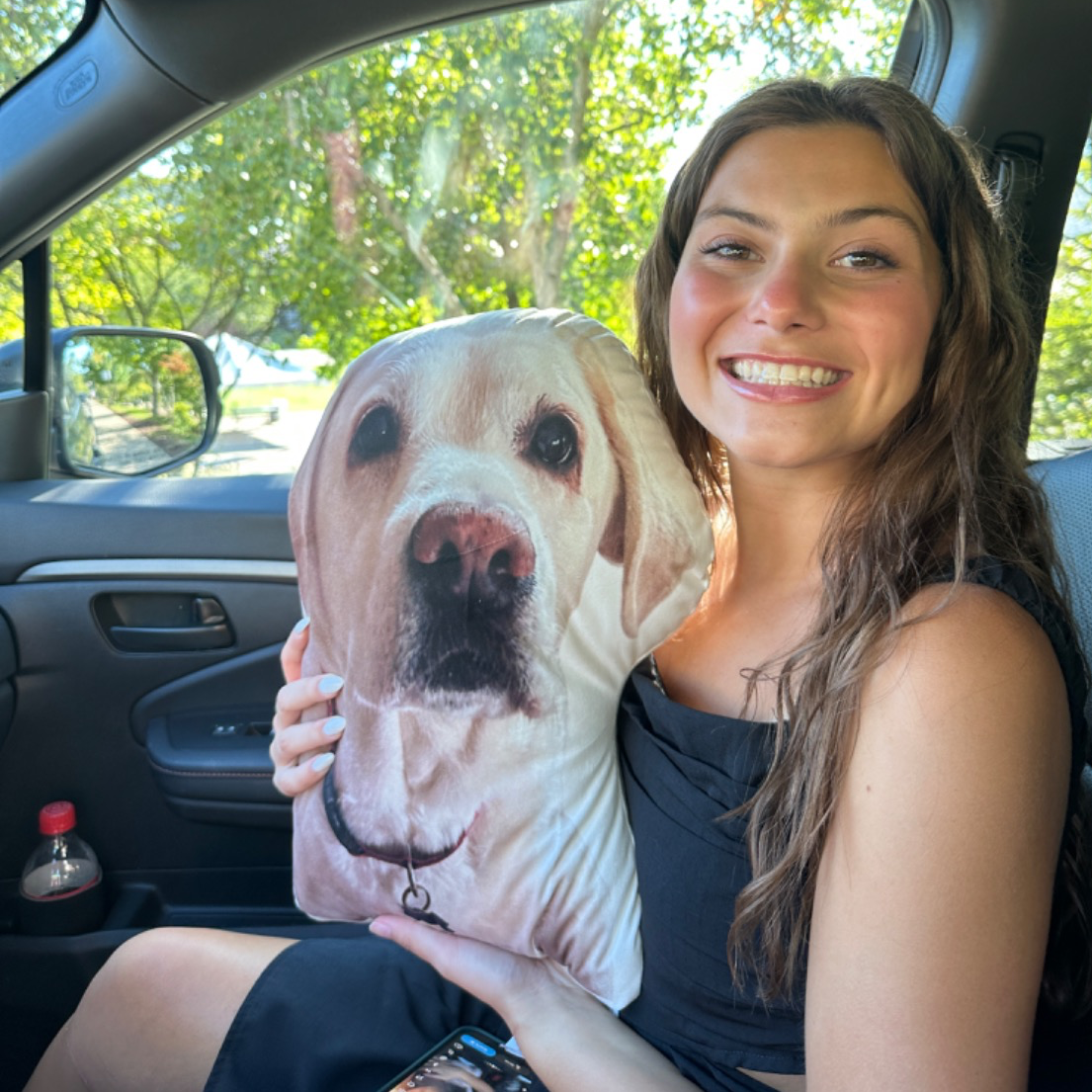 Labrador Retriever Custom Shaped Pillow