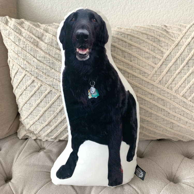 Almohada Personalizada con Forma de Labrador Retriever