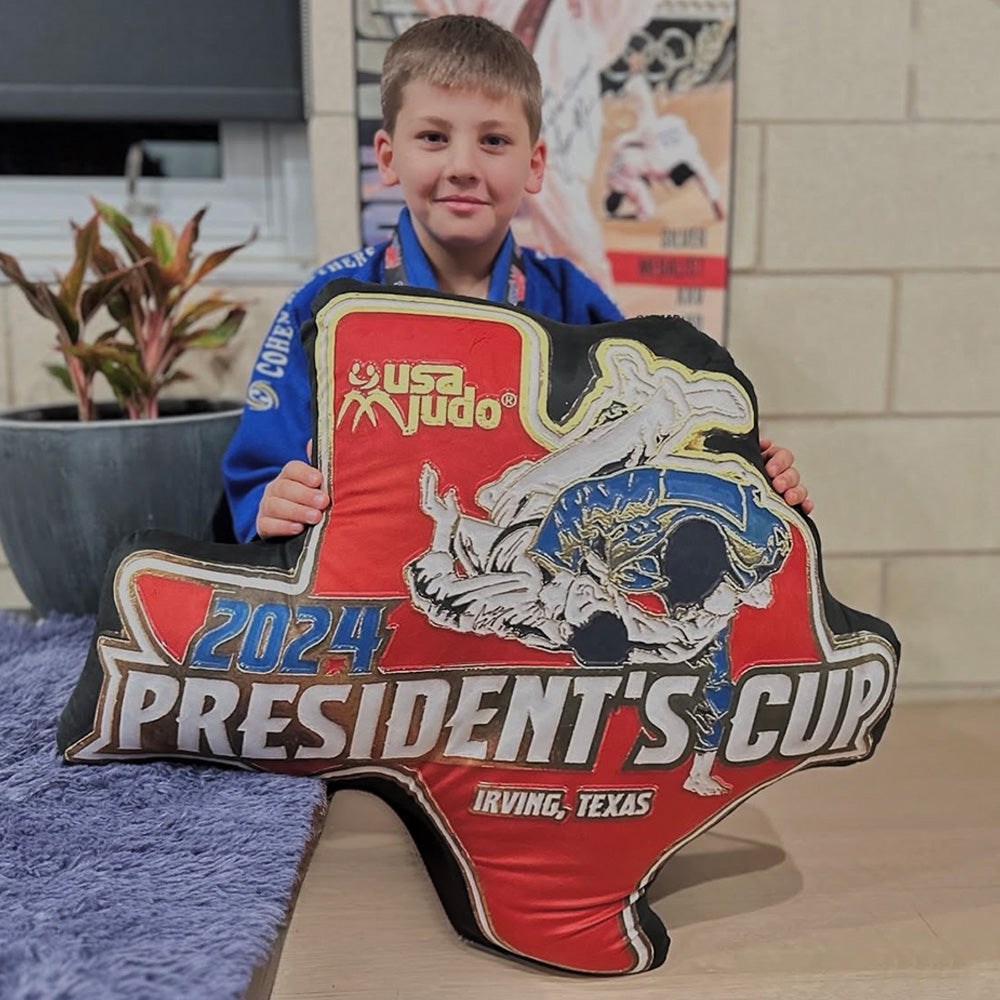 Custom Shaped Medal Pillow