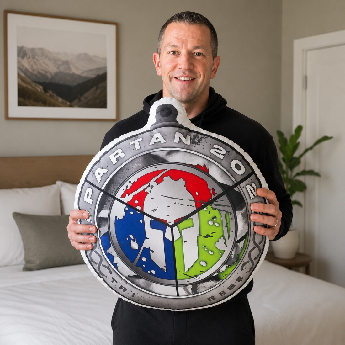 Custom Shaped Medal Pillow