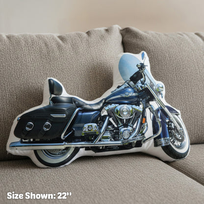 Custom Shaped Motorcycle Pillow