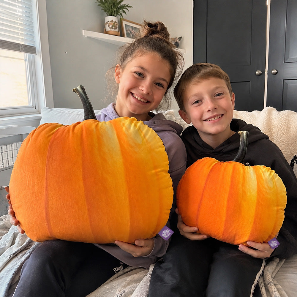 Shaped exactly like a pumpkin