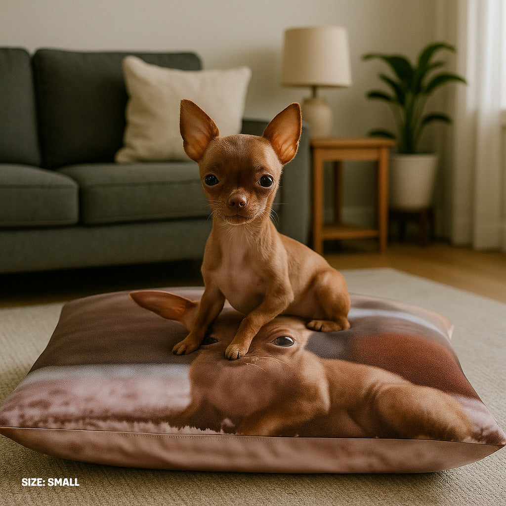 Almohada para Mascotas con Foto Personalizada