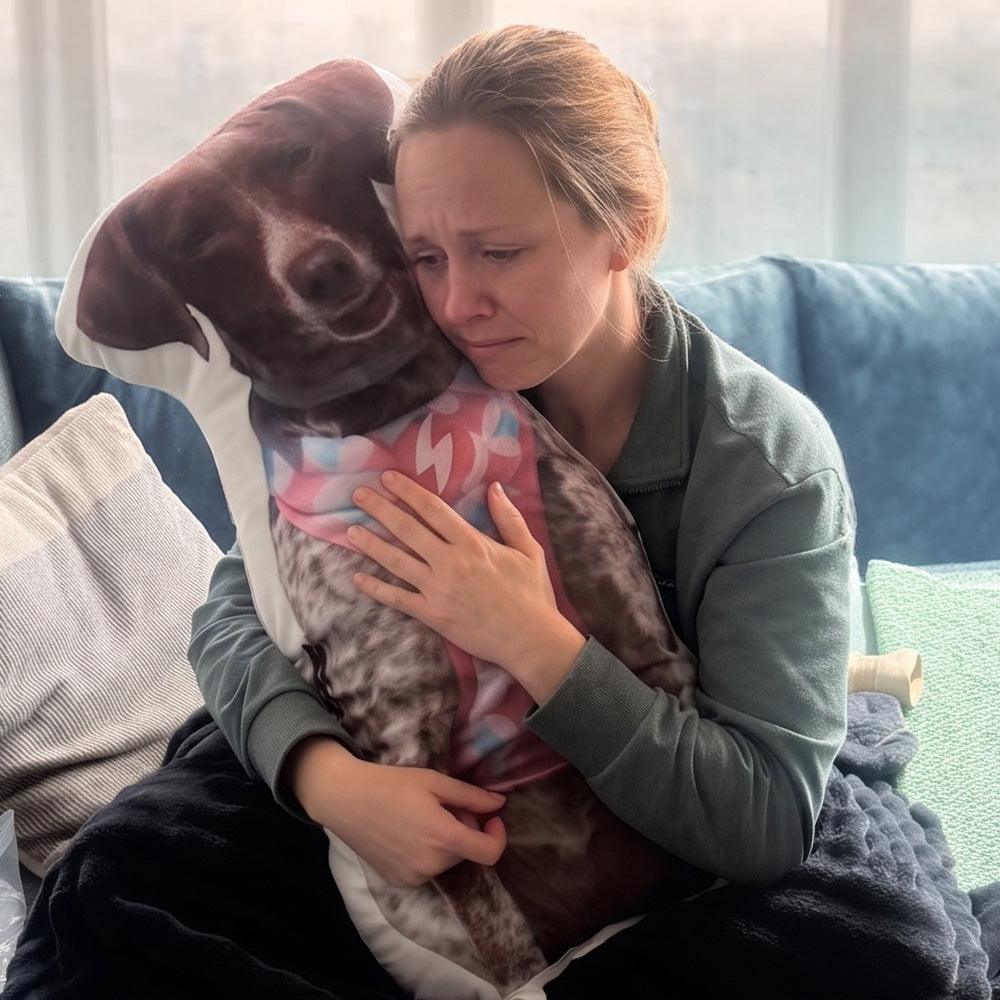 Custom Shaped Pet Memorial Pillow