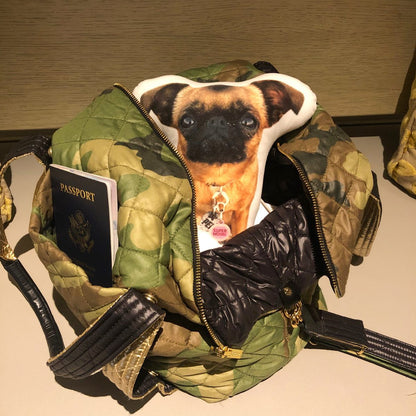 Pug Custom Shaped Pillow